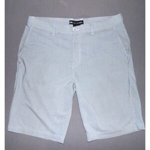 Travis Mathew Gray Striped Stretch 11" Chino Golf Pants Men's 36